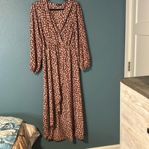 boho dress NWOT size large